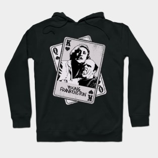 Retro Young Frankenstain movie card style Hoodie